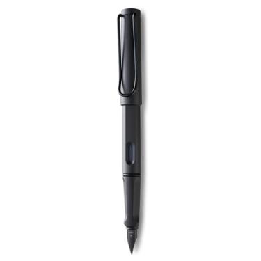 Imagem de LAMY safari umbra - Caneta tinteiro com grip ergonômico e pena de aço polido M - ideal para escrita e caligrafia - incluindo cartucho azul LAMY T 10