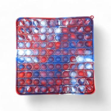 Imagem de Brinquedo Pop It Fidget Toy Anti Stress Sensorial Aumenta Criatividade Grande Coloridos (PP38070)