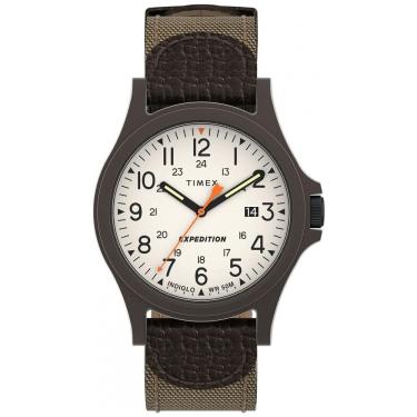 Imagem de Relógio Masculino Analógico com Pulseira de Couro , Timex TW4B237009J, Marrom