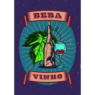 Imagem de Placas Decorativas Retro Para Área Gourmet Bebidas Cerveja Churrasco 1