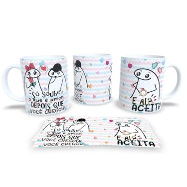 Imagem de Canecas para casal apaixonado Personalizada dia dos Namorados Pack33 (Mod.8)