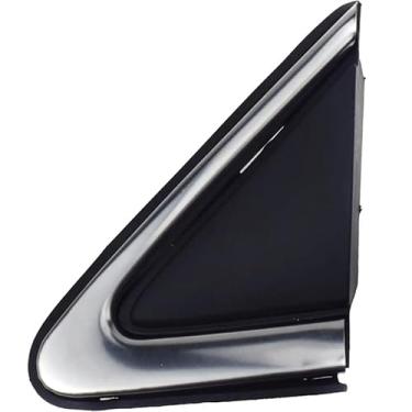 Imagem de KACEPAR Painel de acabamento triangular retrovisor da porta lateral, capa de para-lama de canto do lado do motorista dianteiro, compatível com Nissan Sentra 2013-2019 - Esquerda