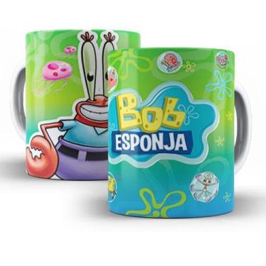 Imagem de Caneca Xicara Personalizada Bob Esponja - X-Colour, 27