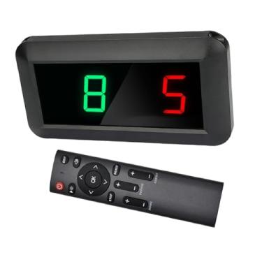 Imagem de menolana Pontuação eletrônica de pontuação de placar de comprimido SPORTBOOBO DIGITAL SPORTE com controle remoto para badminton de vôlei badminton, Verde E Vermelho