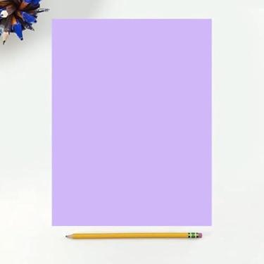 Imagem de Papel de cópia colorido, 9 kg, 21 x 28, 500 folhas por resma (lavanda)