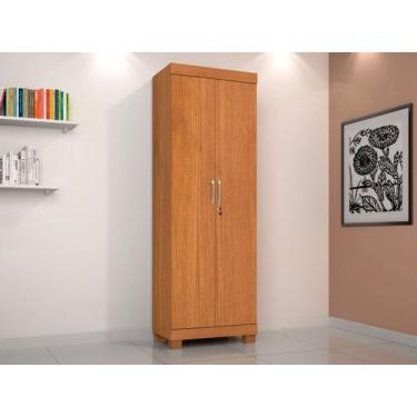 Imagem de Armário multiuso mucuri 2 portas com chave ideal para lavanderias  - J