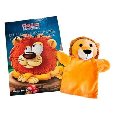 Imagem de Fábulas Divertidas - O Leão Que Não Queria Mais Ser O Rei Da Selva