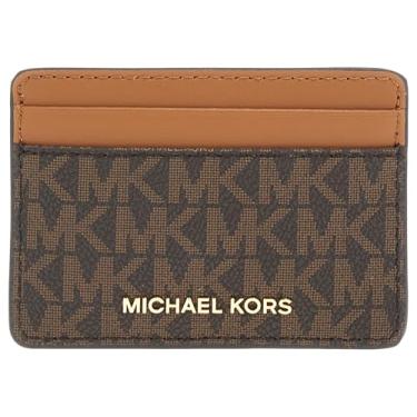 Imagem de MICHAEL Michael Kors Porta-cartão feminino Jet Set, marrom, Marrom, Porta-cartões Jet Set