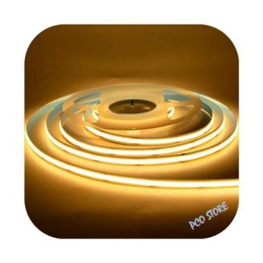 Imagem de Fita De Led Cob 308 Leds/m 24v 5m Ip20 3000K Branco Quente - PCO