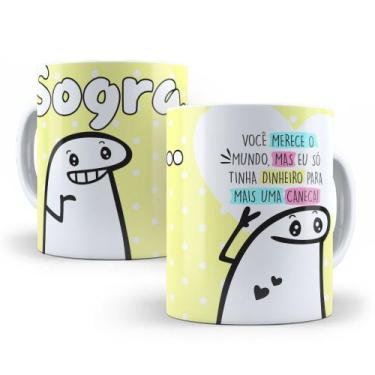 Imagem de Caneca de Cerâmica 325ml Flork Família - Mecolour