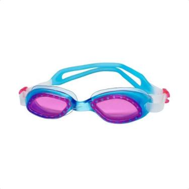 Imagem de Óculos Natação Speedo Legend, Único, Azul, Rosa