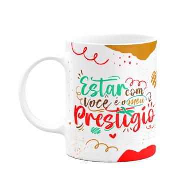 Imagem de Caneca Páscoa Doce - Estar com você é o meu prestígio - M2