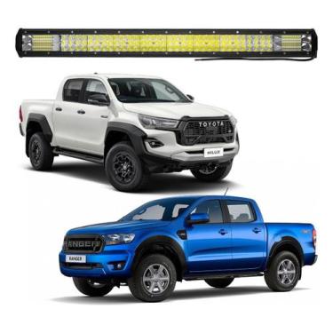 Imagem de Farol Barra De Led 432w 80cm Hilux Ranger S10 Muito Forte - BRIWAX