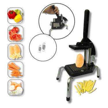 Imagem de Picador Cortador Legumes Batata Vinagrete Frutas  com duas molas extra