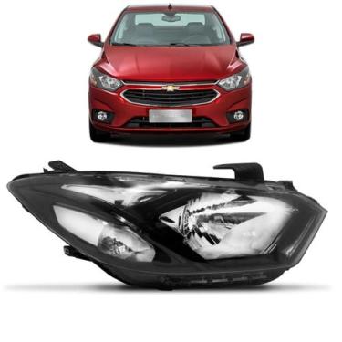 Imagem de Farol onix prisma 2017 2018 2019 manual sem led - SP ACESSÓRIOS, Direi