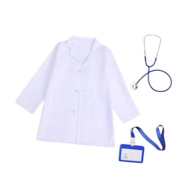 Imagem de Dynwave Fantasia de Médico para Crianças em Idade Pré-Escolar, 130cm