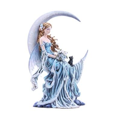 Imagem de Pacific Giftware Four Elements Celestial Moon Fairy Figurine Earth Wind Frost Fire Collectible Figurine Nene Thomas Art Inspiration Official Licensed Collectible 12 Inch Tall