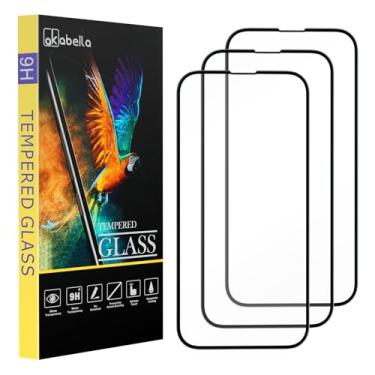 Imagem de AKABEILA Pacote com 3 protetores de tela compatíveis com Realme GT7 Pro Racing HD, película protetora de vidro temperado, dureza 9H, fácil instalação, antiarranhões, sem bolhas