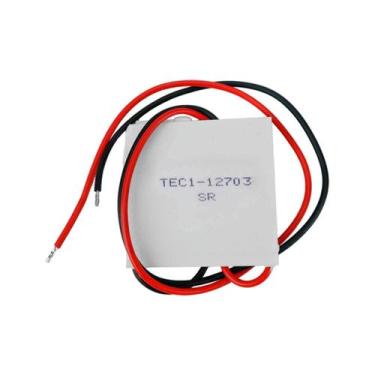 Imagem de Pastilha Termoelétrica Peltier Tec1-12703 40x40mm 15,5v 27w - CHIPSCE