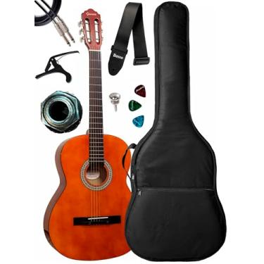 Imagem de Violão Eletroacústico Giannini S14N + Capa Luxo E Acessórios