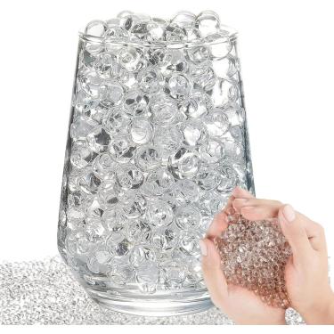Imagem de Bolinha De Gel Hidrogel Transparente Bolinha Cresce Na Água Para Decoração Vasos