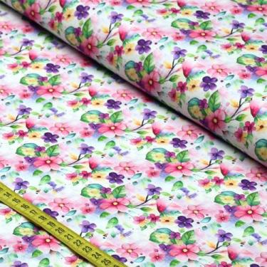 Imagem de Tecido Estampado Para Patchwork - Magic : Flor 2 (0,50x1,50) - Fabrica