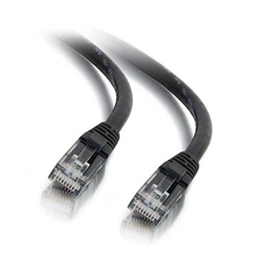 Imagem de C2G/ Cables To Go Cabo 27153 Cat6 - Cabo de rede Ethernet sem blindagem sem fecho, preto (10 metros, 3,04 metros)