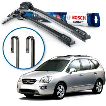 Imagem de Par Palheta Limpador Parabrisa Bosch Kia Carens 2007 2008 2009 2010 a 