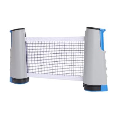 Imagem de Rede de Pingpong, Economize Tempo Rede de Pingpong Retrátil para Competição (Cinza azul)