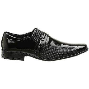 Imagem de Sapato Social Masculino SLZ 1061 Verniz Preto (42)