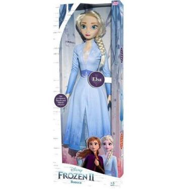 Imagem de Boneca Articulada Frozen 2 80CM Princesa ELSA BABY BRINK 2006