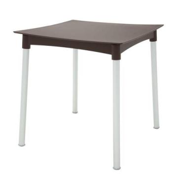 Imagem de Mesa Tramontina Diana 70 Cm Marrom
