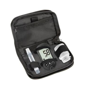 Imagem de ANEETAFAN Maleta De Viagem Para Suprimentos Diabéticos, Bolsa Organizadora Suprimentos, Armazenamento Diabetes Medição Glicose, Medidor Sangue, Vida Diária E Viagens