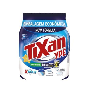 Imagem de Ypê Lava Roupas em Pó Tixan Primavera Sachê 1,6Kg