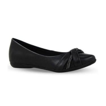 Imagem de Sapatilha Feminina Bico Fino Bottero Preto-Feminino