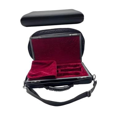 Imagem de Colaxi Estojo para oboé, bolsa para oboé, grande capacidade, leve, capa de couro PU para uso diário, transporte de instrumentos, clarinete