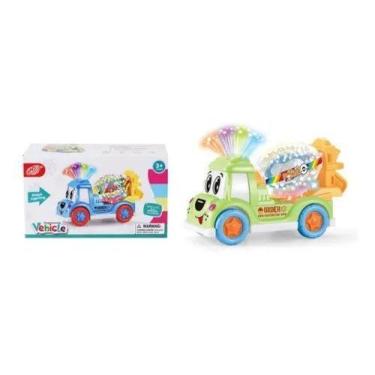 Imagem de Brinquedo Carrinho Infantil Betoneira Com Luzes E Música. - Toy king