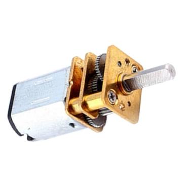 Imagem de Akozon Novo Mini Motor DC N20 de Alto Com Caixa de Engrenagens de Metal, Engrenagem de Redução de Velocidade, 3V 6V 12V 50-2000RPM, Perfeito para Carro RC, Modelo de robô,