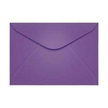 Imagem de Envelope Cor Convite Tamanho: 114x162 Mm Total 100 CóPias(Roxo)
