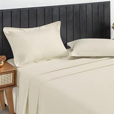 Imagem de Jogo de Cama Casal Percal 200 Fios 100% Algodão 4 Peças Siena - RAVATE