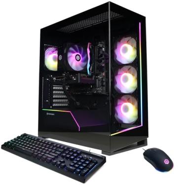 Imagem de CyberPowerPC Gamer Xtreme VR Gaming PC, Intel Core Ultra 5 225F 3,3GHz, GeForce RTX 5060 Ti 8GB, 16GB DDR5, SSD PCIe 4.0 de 2TB, Pronto para WiFi e Windows 11 Home (GXiVR8060A35)