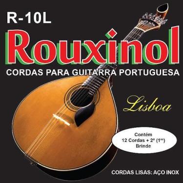 Imagem de Encordoamento para guitarra portuguesa lisboa rouxinol r-10l