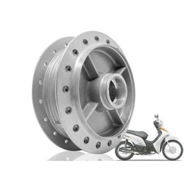 Imagem de Cubo da roda traseira honda biz 100-110-125 freio a lona/ tambor fabre