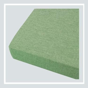 Imagem de Almofada de banco de 1 peça, almofadas impermeáveis para móveis de pátio, almofadas de cadeira de linho originais, almofada de assento antiderrapante para janela saliente, para sofá de varanda com