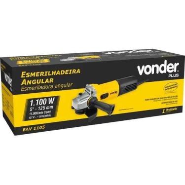 Imagem de Esmerilhadeira 125mm 1100w 127v vonder eav1105