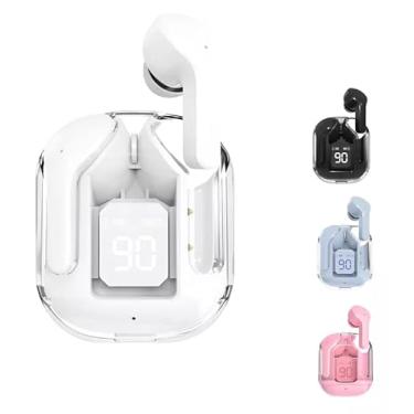 Imagem de Fone Multicolorido Max Sem Fio Bluetooth 5.3 cores azul verde branco preto