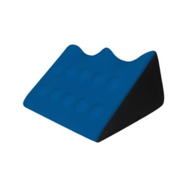 Imagem de Ｂｅｓｇａ Almofada de massagem em cunha para cama, descanso para pernas, espuma viscoelástica, almofada para costas, travesseiro de elevação de pernas para, Azul Profundo