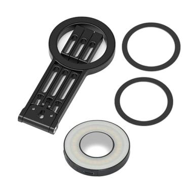 Imagem de MotiveTech Suporte de telefone tripé prático, suporte dobrável universal para atividades ao ar livre, cozinha, assistir vídeos e transmissões ao vivo