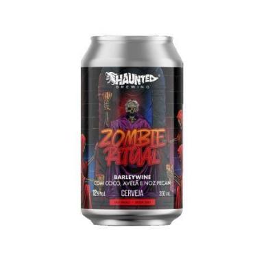 Imagem de Cerveja Haunted Zombie Ritual English Barlewine Lata 350ml
