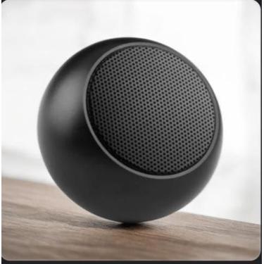 Imagem de Caixa de Som Bluetooth Portátil, Mini Speaker Amplificado, 3W, Metal